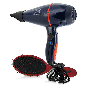 Solia Thermal Ionic 1875W Hair Dryer Value Set